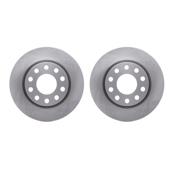 Dynamic Friction Company Rear Brake Rotors 6002-73041