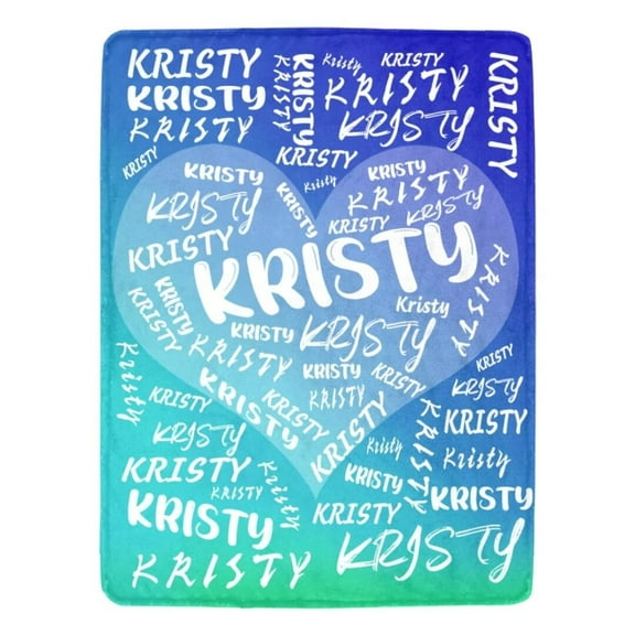 AISENIN Custom Blanket Gifts for Kids Personalized Baby Kids Adults Blanket Customized Name Blankets and Throws Unique Personalized Birthday Christmas Gifts
