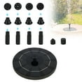 thumbnail image 1 of MesaSe Pompe de Fontaine Solaire 3 W pour Bain d'Oiseaux Mini Pompe à Eau Pompe Solaire Jardin Piscine Décoration Extérieure Autoportante Flottante Pompe de Fontaine à Eau à Énergie Solaire, 1 of 11