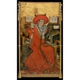 thumbnail image 2 of Jaume Ferrer 10x14 Black Ornate Wood Framed Double Matted Museum Art Print Titled: Saint Jerome in His Study (circa 1450), 2 of 5