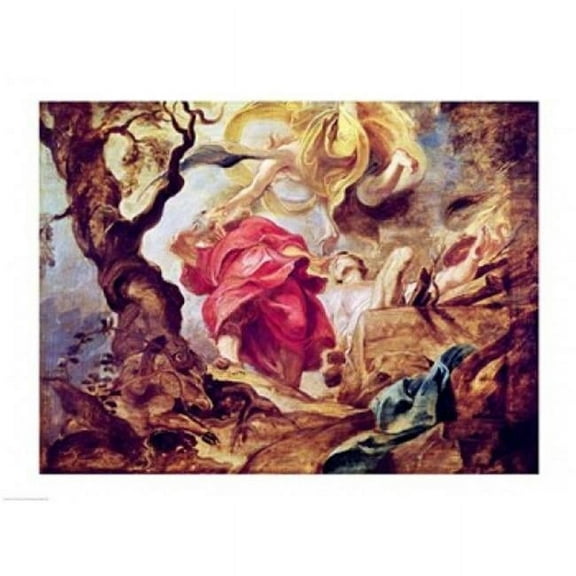 The Sacrifice of Isaac Poster Print by Peter Paul Rubens - 24 x 18 in.
