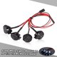 thumbnail image 3 of 4 luces blancas LED con pantalla de lámpara de techo Luz Búsqueda de 1/10 1/8 Traxxas HSP Redcat RC4 Eccomum Accesorios RC, 3 of 6