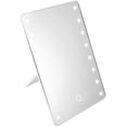 thumbnail image 1 of Touch Screen Makeup Mirror, 16LED Dimmable Tabletop Lighted Cosmetic Vanity Mirror,, 1 of 8