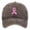 Coffee, variant on Breast Cancer Awareness Hat for Women Girls, Adjustable Cotton Pink Ribbon Boxing Embroidered Baseball Cap