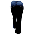 thumbnail image 5 of Jack David Womens Plus Size Black Denim Jeans Pants Curvy Stretch Relaxed Fit, 5 of 5