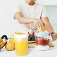 thumbnail image 6 of Water Pitcher with Removable Lid and Fruit Infuser, 1.8 Liter Shatterproof Water Jug for Hot/Cold Water, Flavor-Infused Beverage & Iced Tea (Orange), 6 of 7