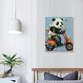thumbnail image 4 of Nawypu Funny Baby Panda Wall Art：Cute Animal Painting Prints on Canvas for Children's room,Bedroom,Living room,Kitchen,Bathroom Decor, 4 of 5