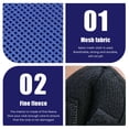 thumbnail image 4 of Club Head Cover, 10pcs  Iron Covers Set Nylon Mesh Soft Lining Protective  Iron Covers Set, 4 of 8