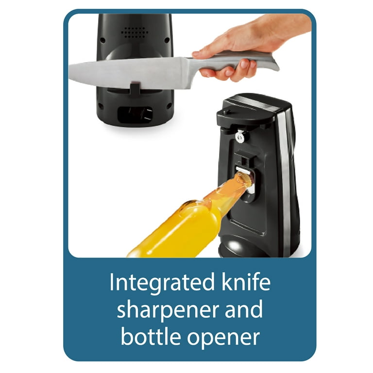Auto Electric Can Opener Rechargeable w/ Replaceable Cutter Head