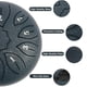 thumbnail image 3 of Tambor de acero WRINWPOOSE de 6 pulgadas y 11 notas en do mayor, 3 of 6