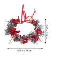 thumbnail image 4 of Miangastore Bandeau Fleur Rouge 1Ensemble 8.25x7.47x2.36 Po, 4 of 8