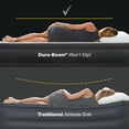 Intex Dura Beam Deluxe Blow Up Air Mattress Bed with Built In Pump