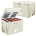 thumbnail image 1 of Caja para archivos ignífuga, con cierre y portátil ENGPOW, paquete de 2, 1 of 8