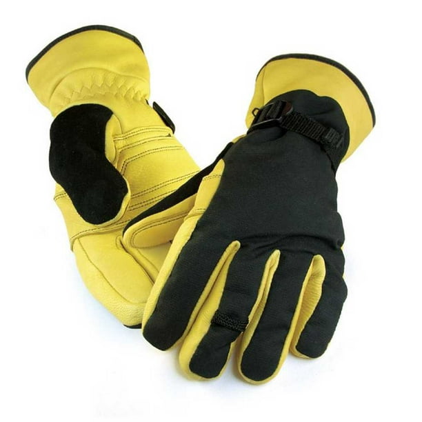 NorthStar Northstar Mens Deerskin Ski Glove 3M Thinsulate, Waterproof