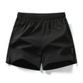 thumbnail image 3 of Women's Elastic Waist Quick Dry Shorts - Loose Fit, Sports/Casual, High Waist - S-XXXXXL, 3 of 6