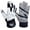 ‎Black-White, variant on Stealth Padded Football Receiver Gloves - Battle College Lineman, Be a Villain Not a Joker with Padded Stealth Football Gloves with Elite Tacky Grip Palms, Youth, Kids, Men, Boys Small to XXL Sizes
