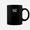 Black, variant on Yonkers 914 Area Code Distressed Gritty Coffee Mug