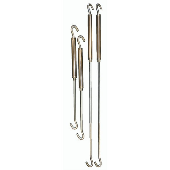 Lippert Components Turnbuckle 182898 Happijac; Use With Happijac Camper Tie Down Systems; Stainless Steel; Set of 2 FM-TBS and 2 FM-TBR