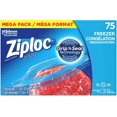 thumbnail image 2 of shiyou-Medium + Large Food Storage Freezer Bags with Grip 'n Seal Technology, 2 of 4
