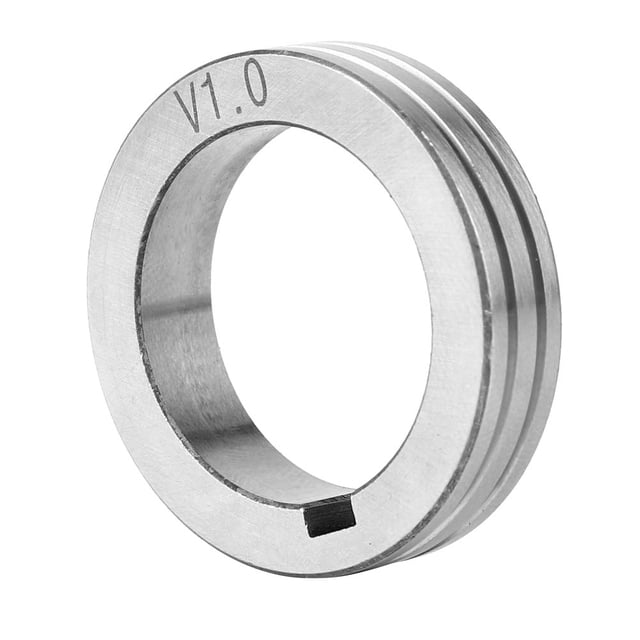 Alimentador Rodillo Alimentador De Alambre De Acero Inoxidable De 35 Mm/1,38 Pulgadas 0,8/1,0/1,2 Rueda Guía De Alimentación De Alambre De Soldadura 1,0