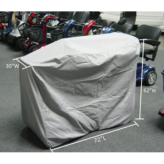 Covered Living Ultra Large Mobility Scooter Storage Cover 72"L x 30"D x 62"H