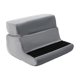 thumbnail image 1 of Cojín para tablet con funda extraíble, portátil con bolsillos y soporte plegable para tablet. Gris, 1 of 9