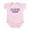 Petal Pink, variant on CafePress - Kickboxing Girl Infant Bodysuit - Baby Light Bodysuit, Size Newborn - 24 Months