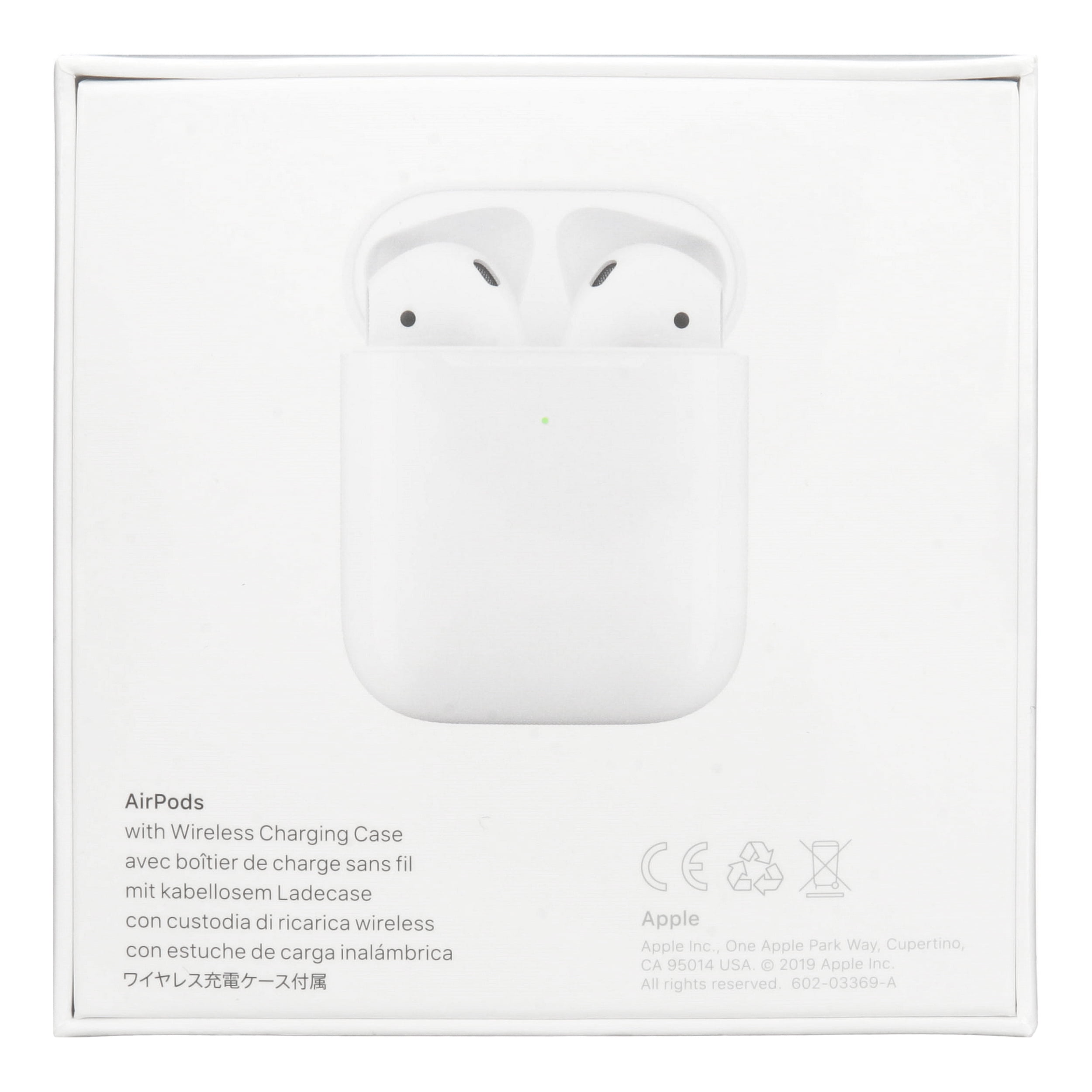 Apple AirPods with Wireless Charging Case - Walmart.com