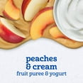 thumbnail image 3 of Gerber Fruit & Yogurt, Peaches & Cream Toddler Food, 3.5 oz Pouch, 3 of 16