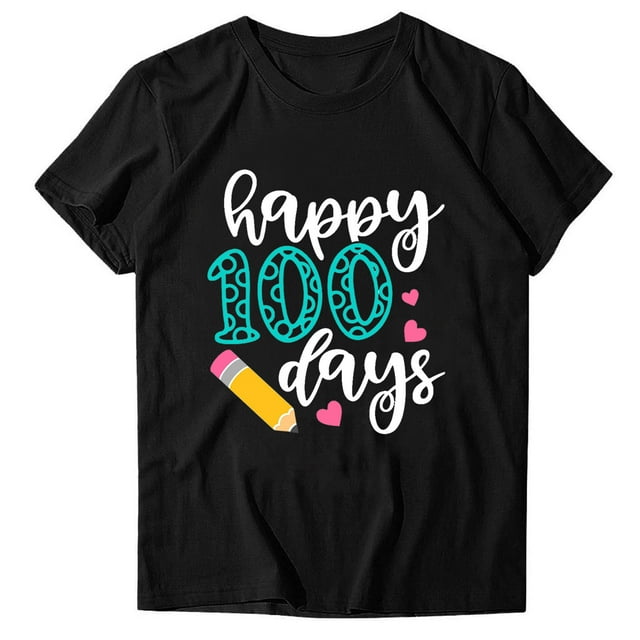 Birdeem T-Shirt Mode Femme Imprimé Col Rond Manches Courtes Blouse Ample