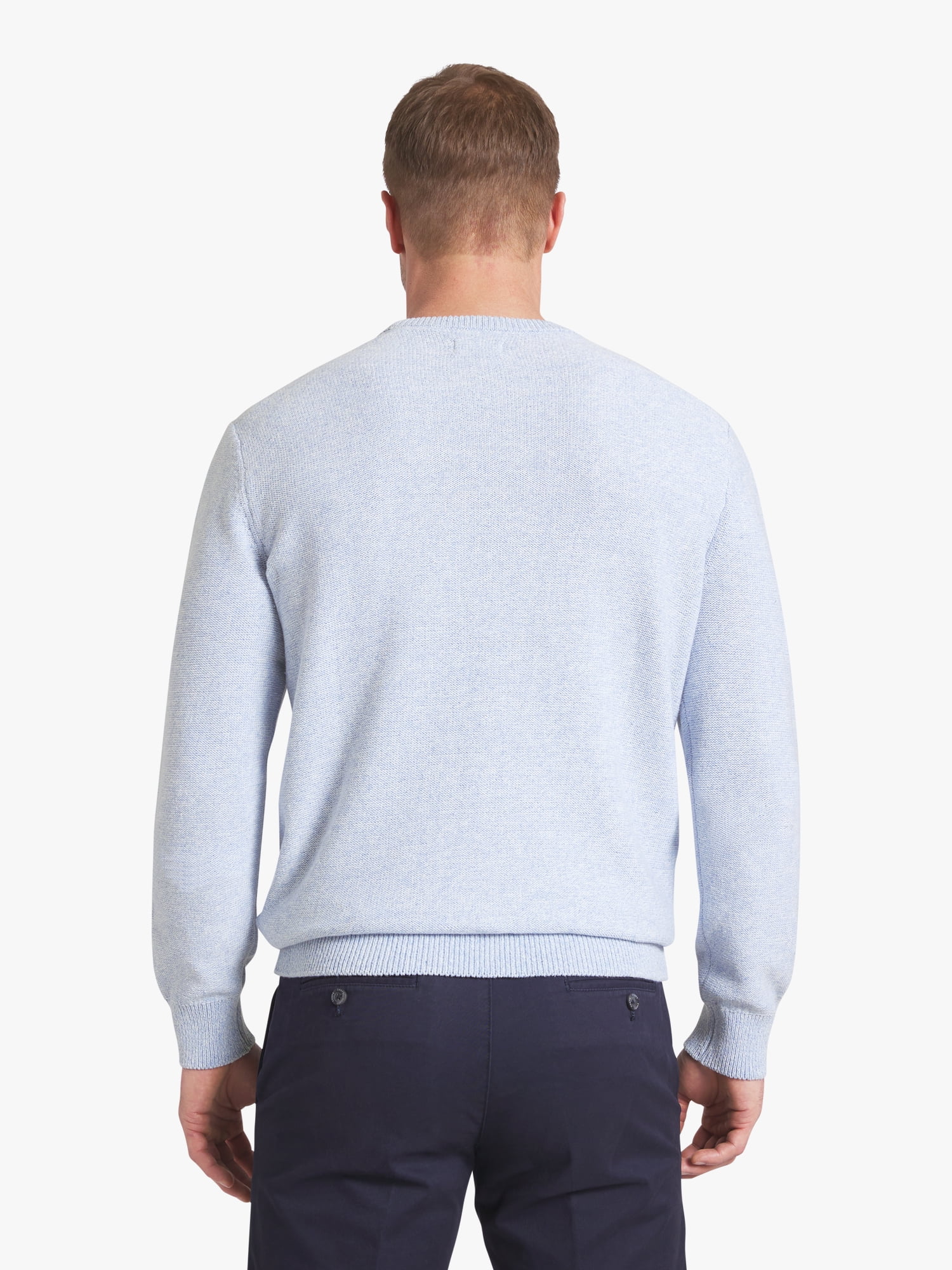 Chaps Men's & Big Men's Long Sleeve Crewneck Sweater, Sizes S-3XL