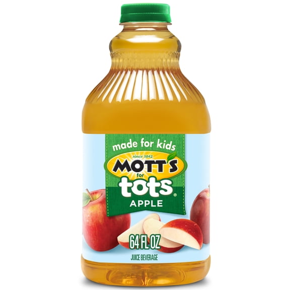 Mott's for Tots Apple Juice, 64 fl oz, Bottle