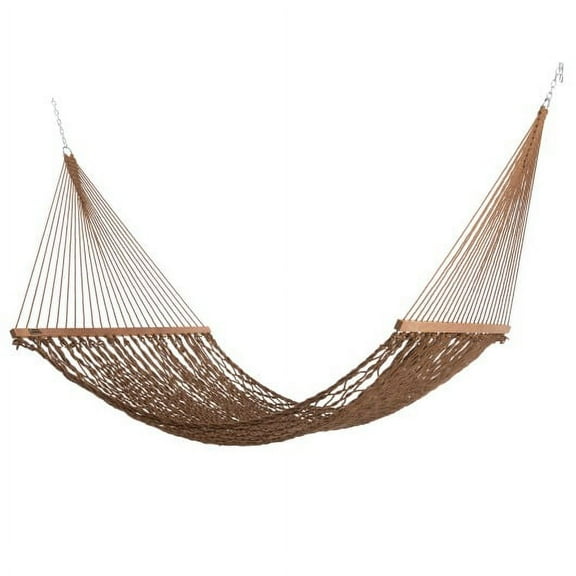DURACORD® Executive Rope Hammock - Antique Brown