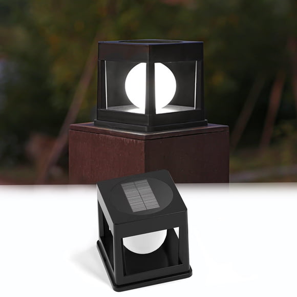 EGNMCR Solar Post Lights Outdoor Fence Cap Light For Posts Patio Garden Decoration Lighting Solar Outdoor Post Cap Lights Light For Fence solar light