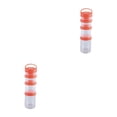 thumbnail image 1 of Ounissouiy Macetas herméticas de grado alimenticio para PC para almacenar alimentos, contenedores de almacenamiento de gran capacidad duraderos y rojo 2Conjunto, 1 of 6