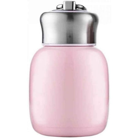 

Upgrade Mini Stainless Steel Water Bottle Small Vacuum Insulated Water Bottle Leak Proof Sport Tumbler Cup Hot Bottle for Girls 200ml pink