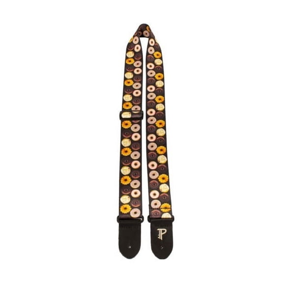 Perri's 2" Wide Double Sided "DONUTS" Guitar Strap - Made in Canada - HOPE Coll.