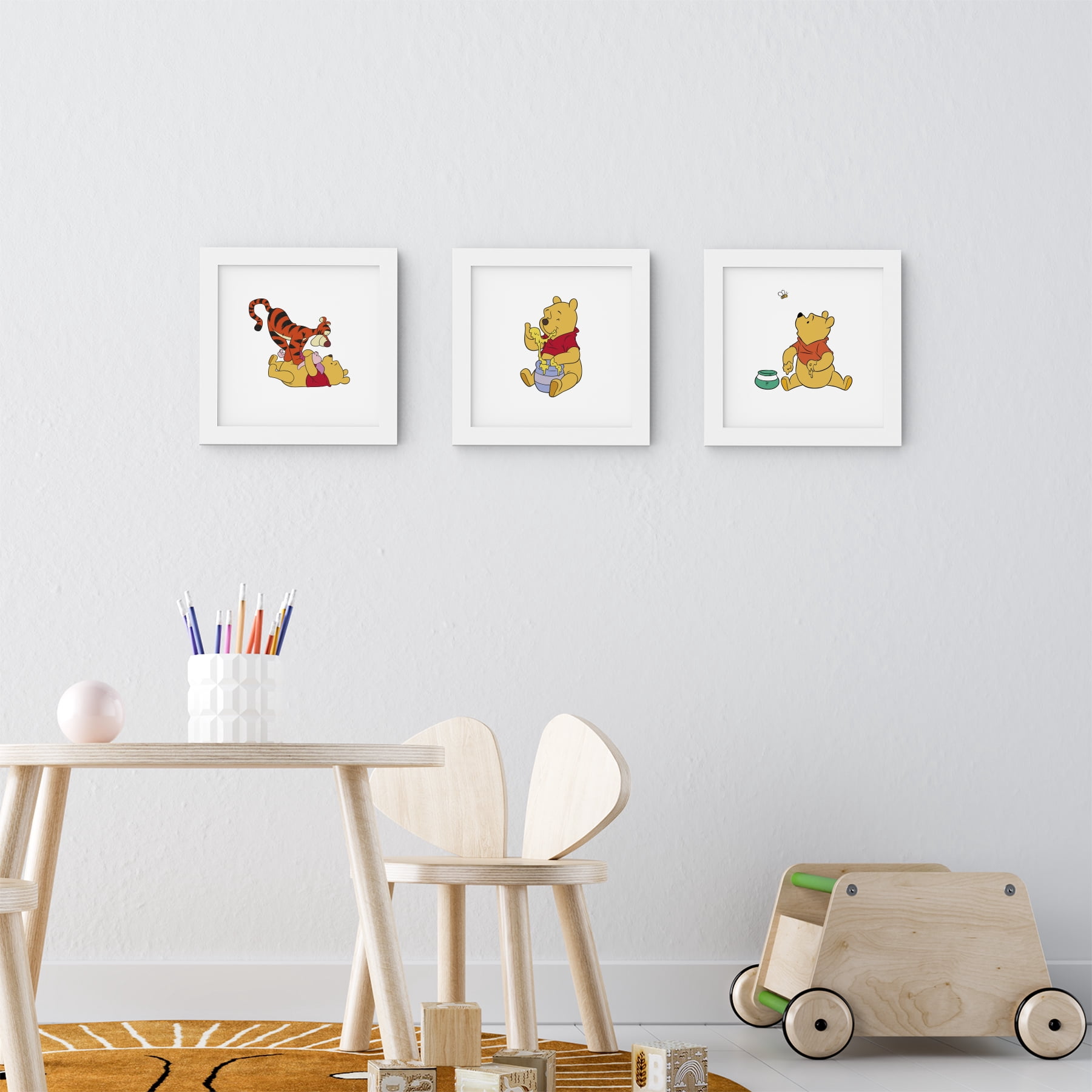 Gallery Pops Disney Winnie The Pooh - Classic Pooh Wall Art Bundle (3-Pack)