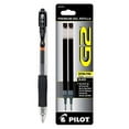 thumbnail image 5 of Pilot G2 Gel Ink Roller Ball, Black Extra Fine 1 Pen & 2 Refills (31103-77233), 5 of 5