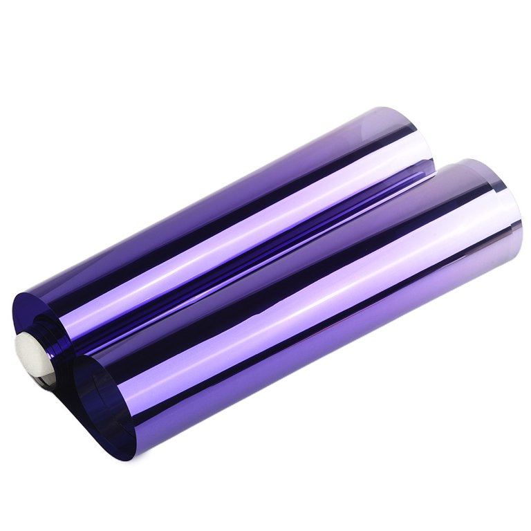 Purple Sun Visor Strip Tint Film Car Front Windshield UV Shade