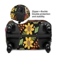 thumbnail image 4 of Balery Luggage Cover Sunflowers Mushrooms Print Suitcase Covers for Luggage Elastic Washable Suitcase Protector Fits 18-32 Inch Luggage-Large, 4 of 9
