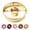 Gold, variant on Stainless Steel Donut Cutter Mold, Multifunctional Round Biscuit & Cookie Cutter for Baking Donuts, Muffins, Bagels & Pastries