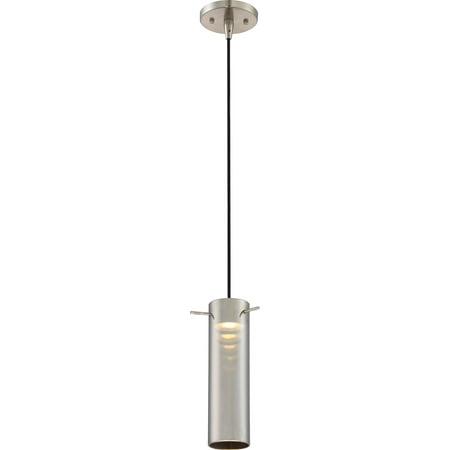 

Mini Pendants 1 Light With Brushed Nickel Finished LED Bulb Type 3 inch 12 Watts