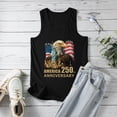 thumbnail image 4 of felwors 250 Anniversary USA Women Tank Tops American 250Th Patriotic Freedom Top (Black, S), 4 of 8