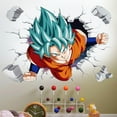 thumbnail image 1 of JM Dos pegatinas de pared de ventana falsa de dibujos animados de Seven Dragon Ball, papel tapiz decorativo de pared de fondo de dormitorio de Rey Mono Saiya King Mono Saiya JM, 1 of 5