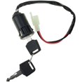 thumbnail image 5 of WOOSTAR 2 Wire Ignition Key Switch Lock Replacement for 50cc 70cc 90cc 110cc 125cc 150cc 200cc 250cc Electrical Scooter, 5 of 5