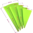 thumbnail image 4 of 4 Pcs Piping Bags Reusable, Silicone Pastry Bags for Cake Decorating, Baking Supplies for Cookies Chocolate Cupcake, Icing Cream Frosting Bags, DIY Kitchen Tool, 10’’ 12’’ 14’’ 16’’, 4 of 5