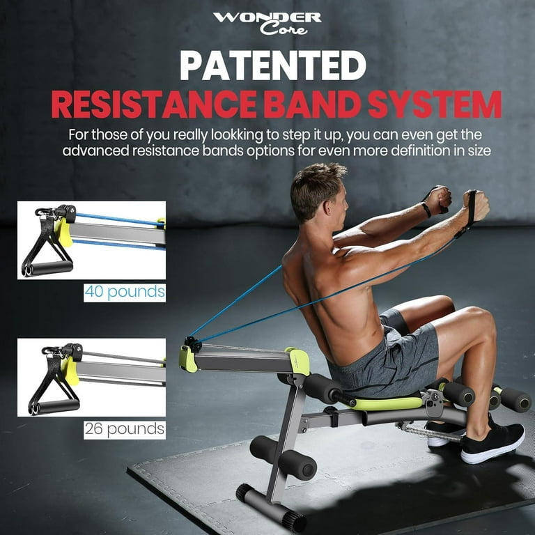 WONDER CORE 2 Total Gym Machine, Ab Workout Equipment