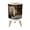Color 3, variant on Small Trash Can with Lid Palm tree Beach Tropical Island Caribbean 1.8 Gallon Dog Proof Trash Can Round Garbage Can Waste Bin Wastebasket for Bathroom Bedroom Living Room