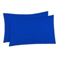 thumbnail image 3 of The Great American Store 600 Thread Count-100% Cotton Waterbed Sheet Set 4PC - 21" Deep Pocket Unattached (Solid, Royal Blue , Queen), 3 of 3